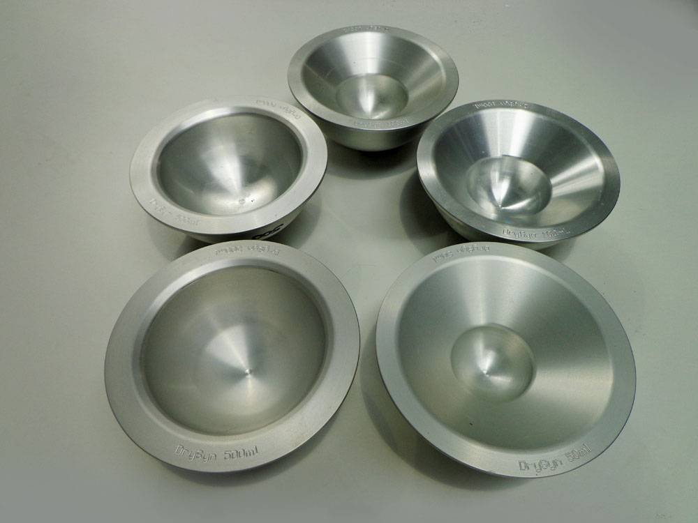 DrySyn Wax bowls 2x500ml, 2x100ml and single 50ml (5off total).